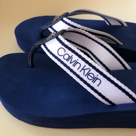 CK Platform Slippers Sz 7 - Picture 3 of 7